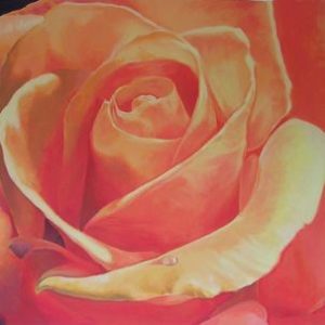 commission portrait rose